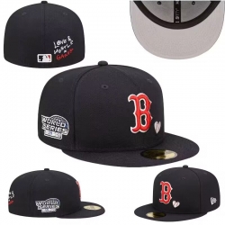 MLB Patch Fitted Hats 4129