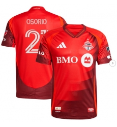 Men's Toronto FC Jonathan Osorio adidas Red 2025 Club Kit Authentic Player Jersey Men's Toronto FC Jonathan Osorio adidas Red 2025 Club Kit Authentic Player Jersey