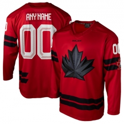 Men Women Youth Hockey Canada Red 2026 Replica Custom Jersey