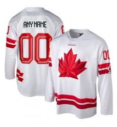 Men Women Youth Hockey Canada White 2026 Replica Custom Jersey