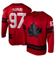 Mens Connor McDavid #97 Red Hockey Canada 2026 Replica Jersey