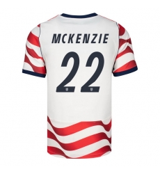 USA 2026 FIFA World Cup Soccer White Jersey Set ( Have Shorts ) Mark McKenzie #22 USA 2026 FIFA World Cup Soccer White Jersey Set ( Have Shorts ) Mark McKenzie #22
