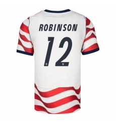 USA 2026 FIFA World Cup Soccer White Jersey Set ( Have Shorts ) Miles Robinson #12 USA 2026 FIFA World Cup Soccer White Jersey Set ( Have Shorts ) Miles Robinson #12