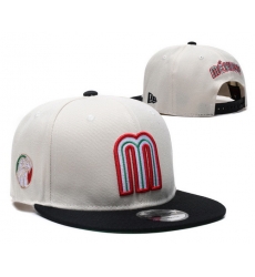 Mexico Baseball Snapback Cap 008