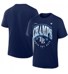 Men Tampa Bay Rays Navy 2026 AL East Division Champions Locker Room Big Tall T Shirt Men Tampa Bay Rays Navy 2026 AL East Division Champions Locker Room Big Tall T Shirt