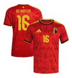 Women 16Koni De Winter Belgium Jersey 2 Women 16Koni De Winter Belgium Jersey 2