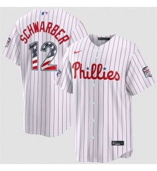 Men Philadelphia Phillies 12 Kyle Schwarber White 2026 All Star Edition Stars Stripes Stadium Pick A Player Stitched Baseball Jersey Men Philadelphia Phillies 12 Kyle Schwarber White 2026 All Star Edition Stars Stripes Stadium Pick A Player Stitched Baseball Jersey