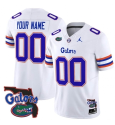 Men Florida Gators ACTIVE PLAYER Custom White 2024 F U S E Florida Patch Vapor Limited Stitched Football Jersey Men Florida Gators ACTIVE PLAYER Custom White 2024 F U S E Florida Patch Vapor Limited Stitched Football Jersey