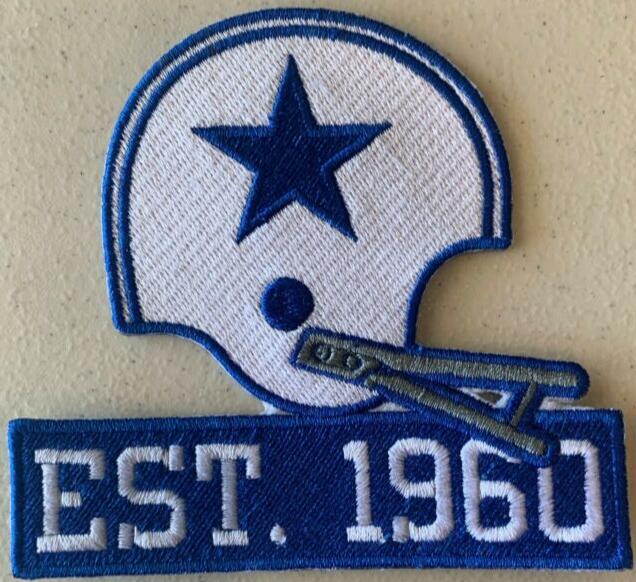 NFL Cowboys EST 1960 Patch Biaog