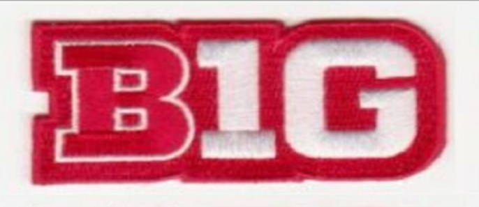 NCAA BIG 10 Patch Biaog