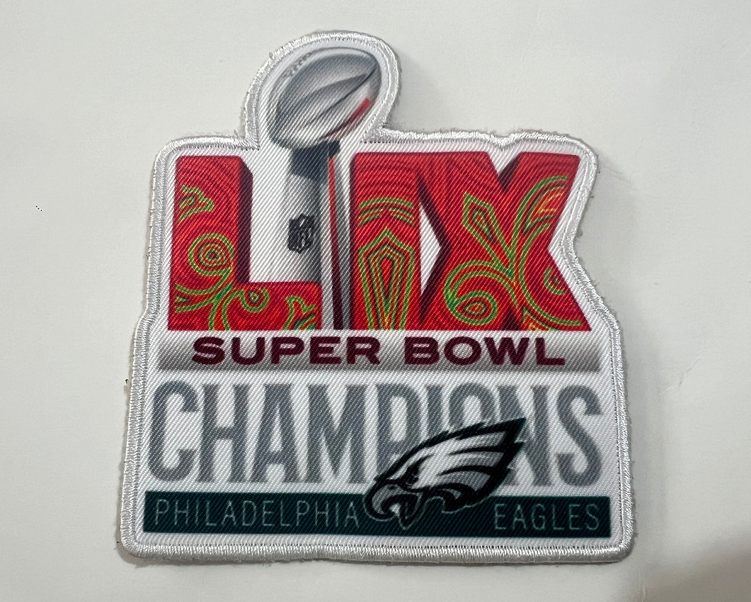 2025 Super Bowl LIX Champions Patch Biaog