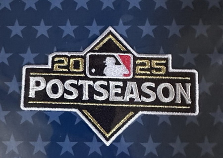 Youth Texas Rangers MLB 2025 Postseason Patch Biaog