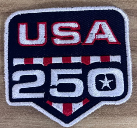 Men Minnesota Vikings USA 250 Anniversary Patch Biaog